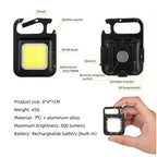 Chic LUMEN MINI | 极简微光：COB 多功能钥匙扣手电筒 Mini COB Keychain Light · Essential Everyday Carry
