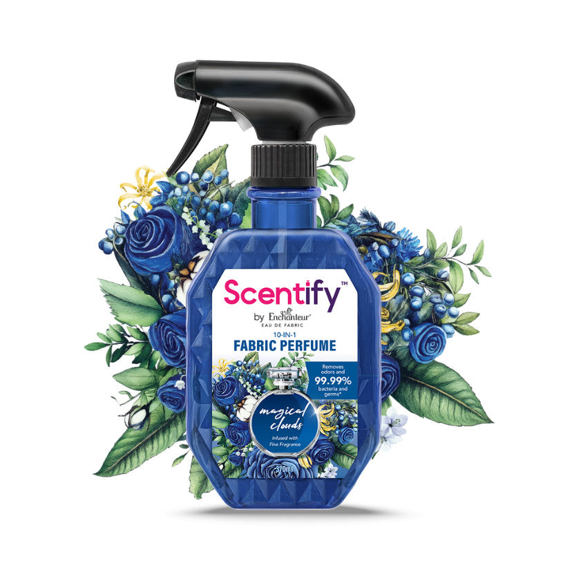 Sensory Healing SCENT MEMORY | 织物留香：Scentify 极简衣物香氛美学 Fabric Perfume Spray · Long-Lasting Fragrance Ritual