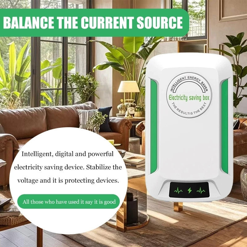 Minimalist & Efficiency ECO-SAVER | 净能：SD101 智能电力优化美学 Power Factor Saver · High-Efficiency Energy Control