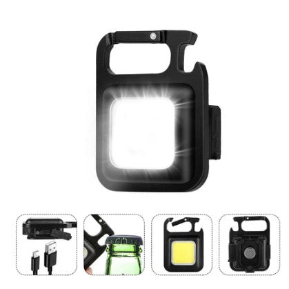 Chic LUMEN MINI | 极简微光：COB 多功能钥匙扣手电筒 Mini COB Keychain Light · Essential Everyday Carry