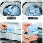UNIVERSAL FIT | 万能洗衣机过滤网：防堵塞、可循环使用 | 强力吸附毛发 Universal Washer Filter Net | Reusable & Anti-Clogging Design