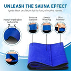 Aesthetic & Fit [SAUNA EFFECT] 燃脂黑科技 | 桑拿感速汗腰带：稳固支撑，重塑曲线 Professional Fat-Burning Belt | Lumbar Support & Slimming Fit