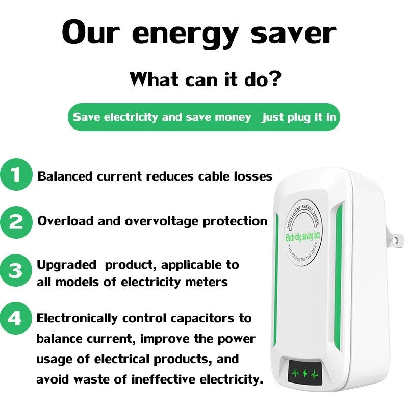Minimalist & Efficiency ECO-SAVER | 净能：SD101 智能电力优化美学 Power Factor Saver · High-Efficiency Energy Control