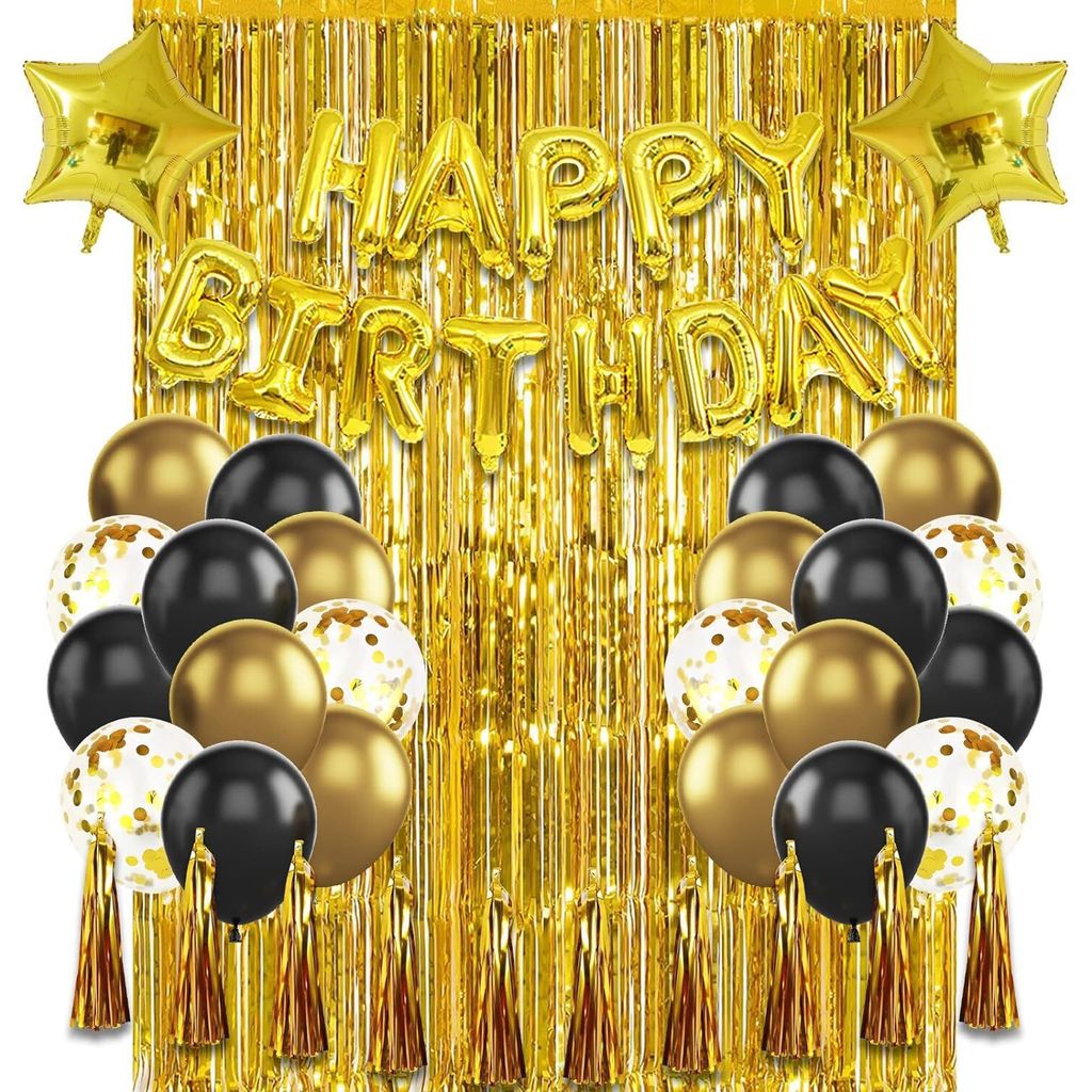 BDAY 2002 | 一站式高级感生日布置套装：多色可选气球拱门与背景装饰 All-in-One Aesthetic Party Set | Customizable Balloon Arch & Backdrop