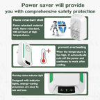 Minimalist & Efficiency ECO-SAVER | 净能：SD101 智能电力优化美学 Power Factor Saver · High-Efficiency Energy Control
