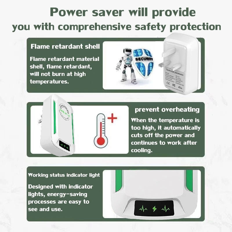 Minimalist & Efficiency ECO-SAVER | 净能：SD101 智能电力优化美学 Power Factor Saver · High-Efficiency Energy Control