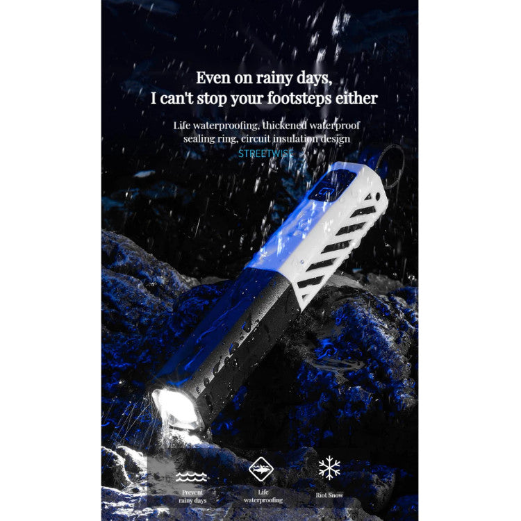 High-Performance & Reliable [NIGHT GUARD] 破暗者 | 强光变焦手电：数显电量、远近兼顾 | 户外安全必备 High-Lumen Zoomable Flashlight | LED Battery Indicator & Type-C Fast Charge