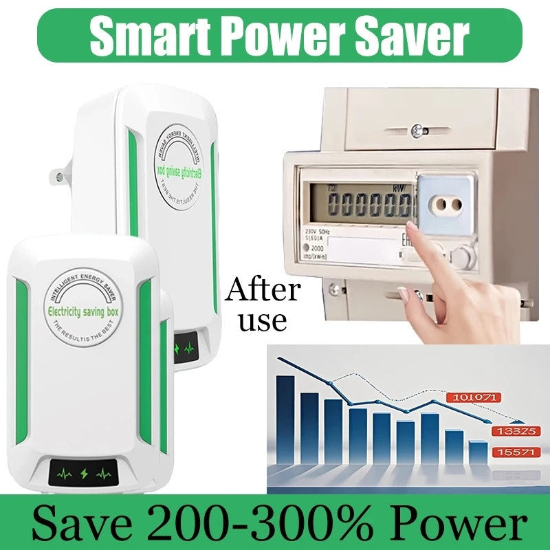 Minimalist & Efficiency ECO-SAVER | 净能：SD101 智能电力优化美学 Power Factor Saver · High-Efficiency Energy Control