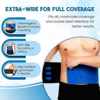 Aesthetic & Fit [SAUNA EFFECT] 燃脂黑科技 | 桑拿感速汗腰带：稳固支撑，重塑曲线 Professional Fat-Burning Belt | Lumbar Support & Slimming Fit
