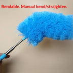 EXTENDABLE CARE | 伸缩式纤维除尘掸：超长手柄、强力吸附灰尘 | 缝隙高处通用 Professional Microfiber Duster | Long Handle & Static Dust Absorption