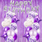 BDAY 2002 | 一站式高级感生日布置套装：多色可选气球拱门与背景装饰 All-in-One Aesthetic Party Set | Customizable Balloon Arch & Backdrop