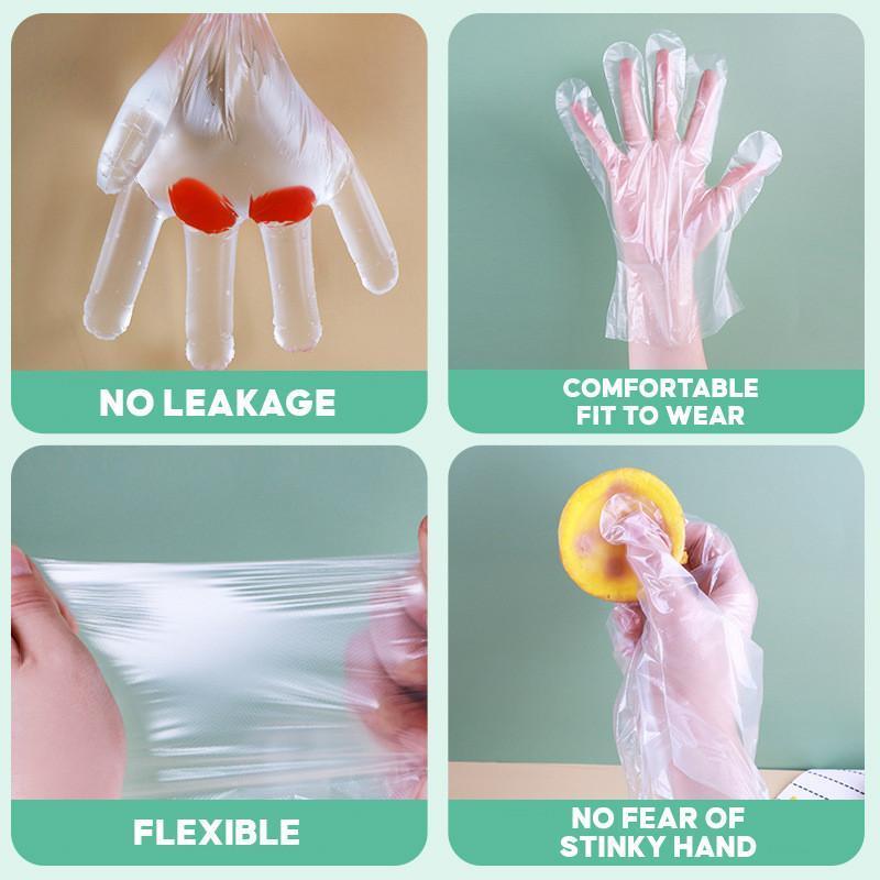 STERILE PACK | 独立包装手套：加厚防尘、抗菌 | 食品级 + 居家通用 Individually Packed Protective Gloves | Food-Grade & Anti-Dust Design