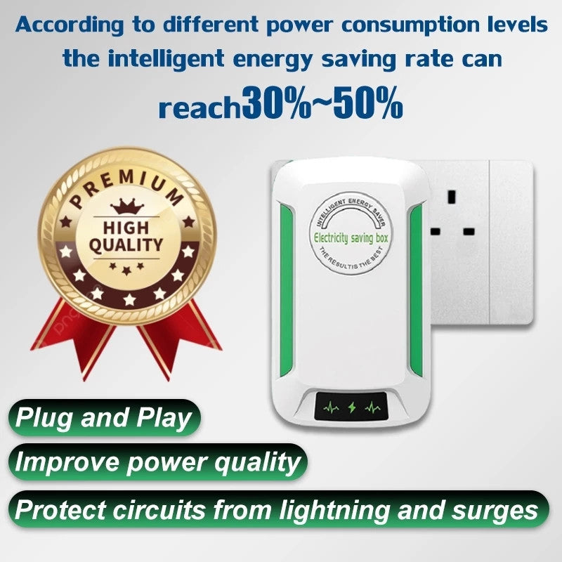 Minimalist & Efficiency ECO-SAVER | 净能：SD101 智能电力优化美学 Power Factor Saver · High-Efficiency Energy Control