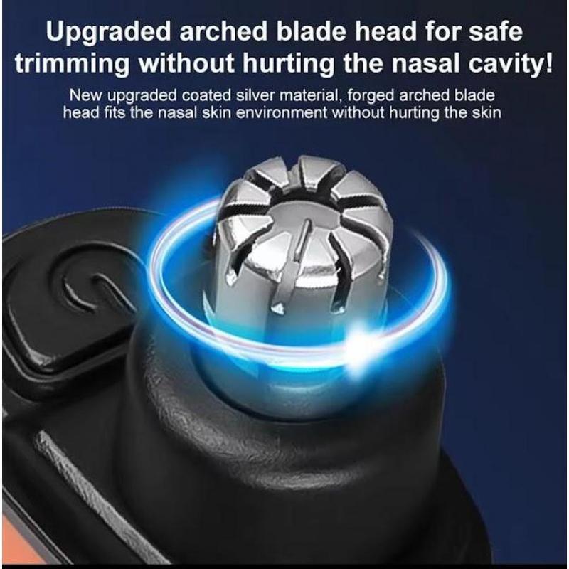 SJ005 PRO TRIMMER | 多功双向旋转刀头 | USB 快充 | 安全不伤鼻腔 Multi-Purpose Nose & Ear Trimmer | Safe 360° Rotating Blade System
