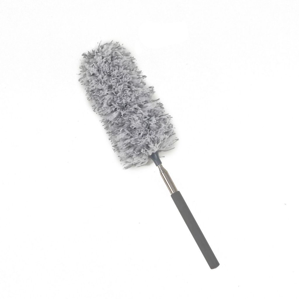 EXTENDABLE CARE | 伸缩式纤维除尘掸：超长手柄、强力吸附灰尘 | 缝隙高处通用 Professional Microfiber Duster | Long Handle & Static Dust Absorption
